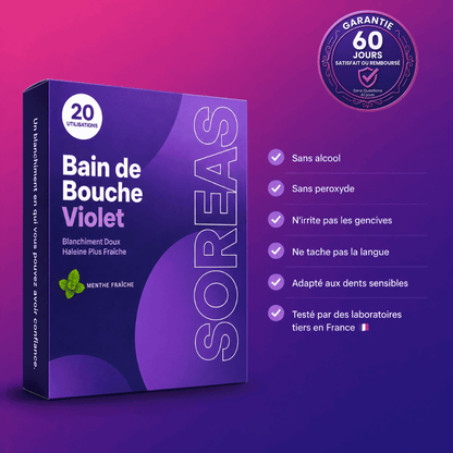 Souriez enfin sans penser à la couleur de vos dents en seulement 30 secondes.